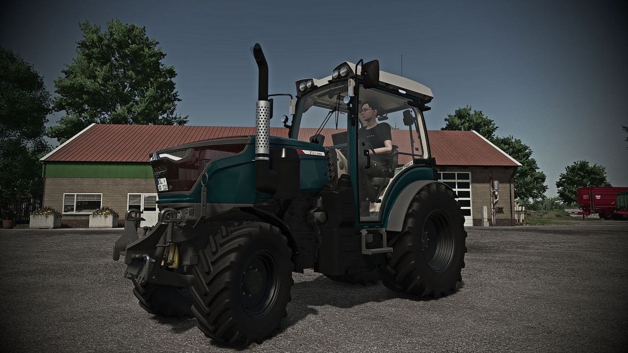 Трактор Fendt 200 Vario з CCI1200 для Farming Simulator 25