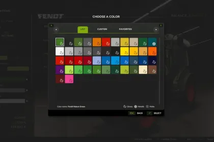 Трактор Fendt 200 Vario з CCI1200 для Farming Simulator 25 — 3