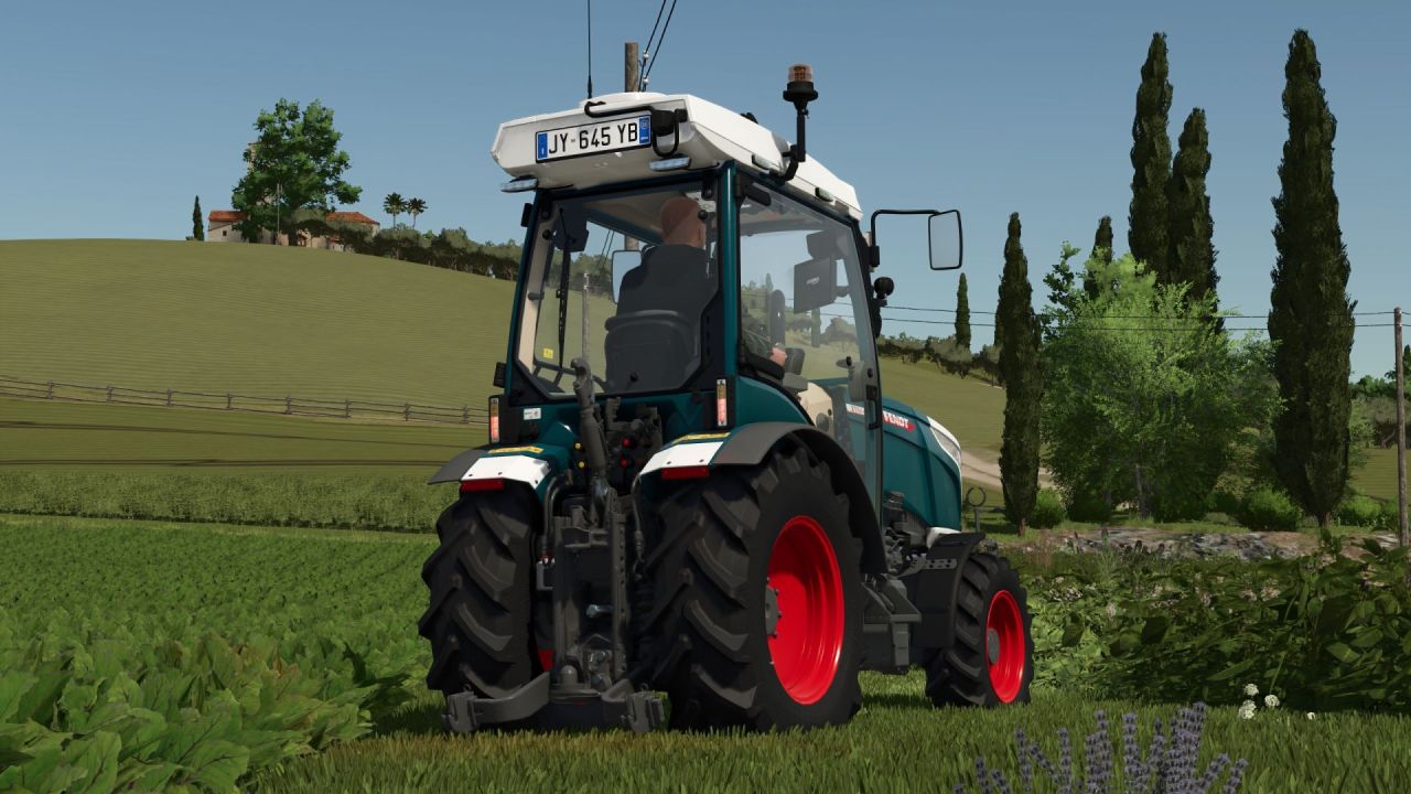 Трактор Fendt 200 Vario з CCI1200 для Farming Simulator 25