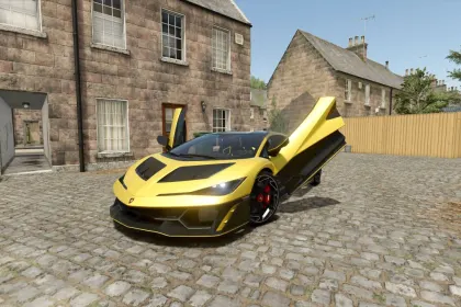 Автомобіль Lamborghini Fenomeno для Farming Simulator 25 — 3