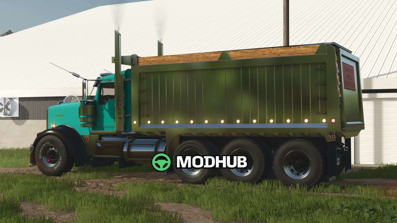 Mod for Powerful Dumper Kenworth W900 for FS25 - Screenshots