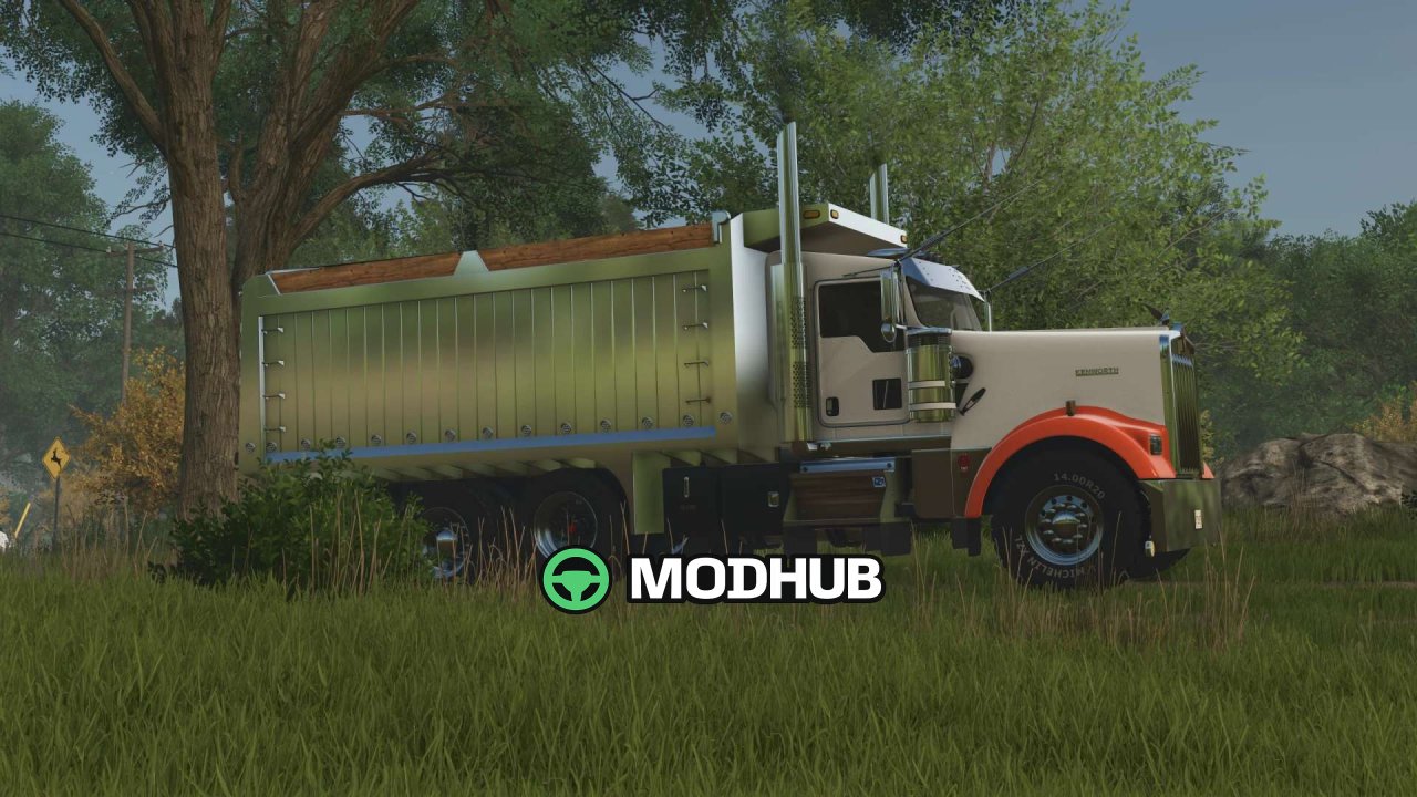 Mod for Powerful Dumper Kenworth W900 for FS25 - Screenshots