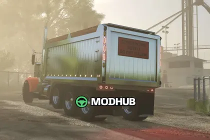 Mod für leistungsstarken Kenworth W900 Dumper für FS25 — 5