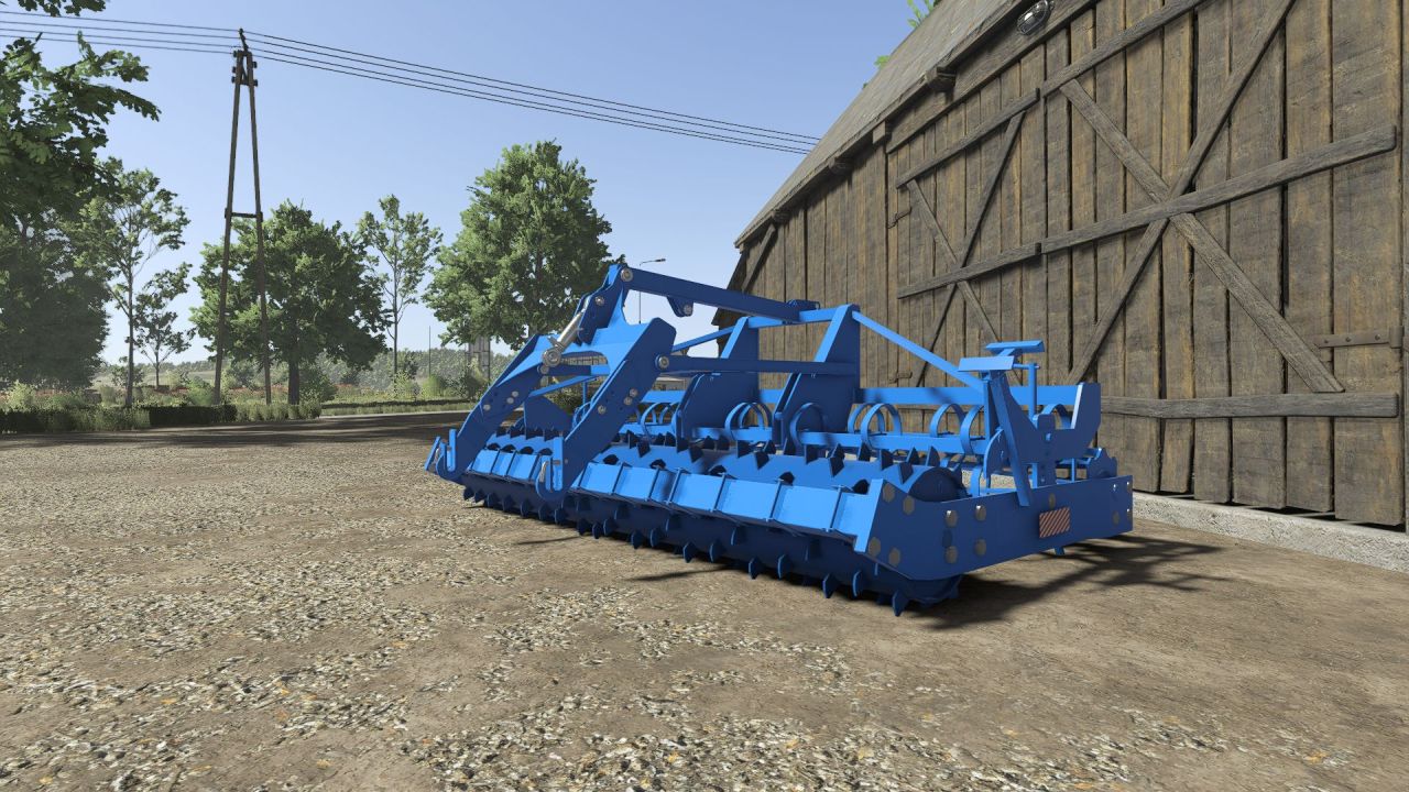 Плуг Rolmako U659/1 для Farming Simulator 25