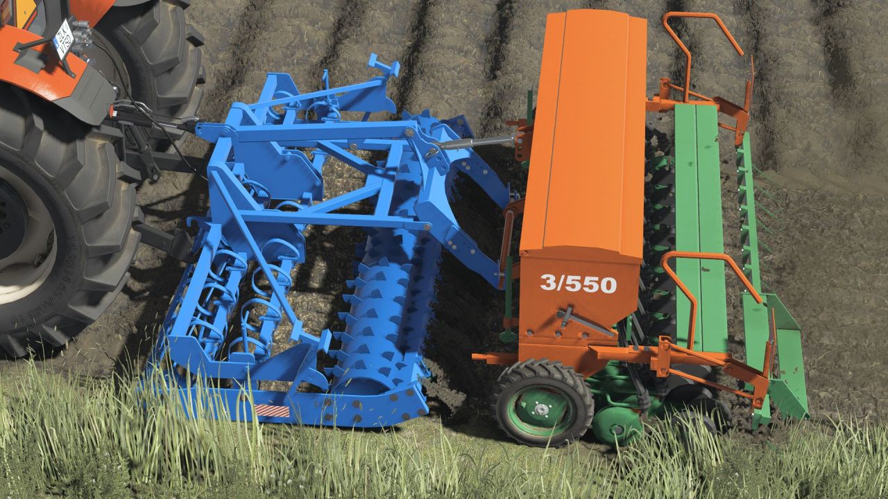Плуг Rolmako U659/1 для Farming Simulator 25