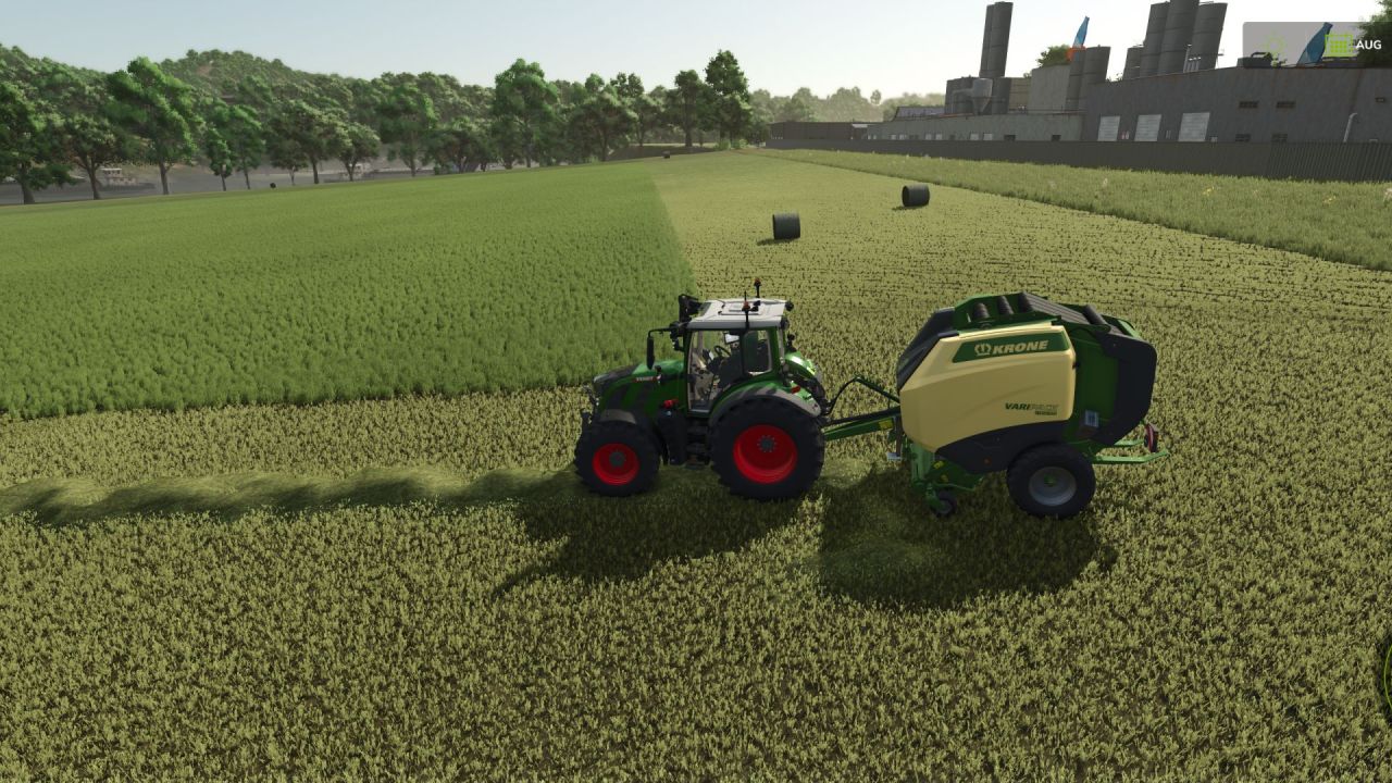 Improved Round Baler for Farming Simulator 25