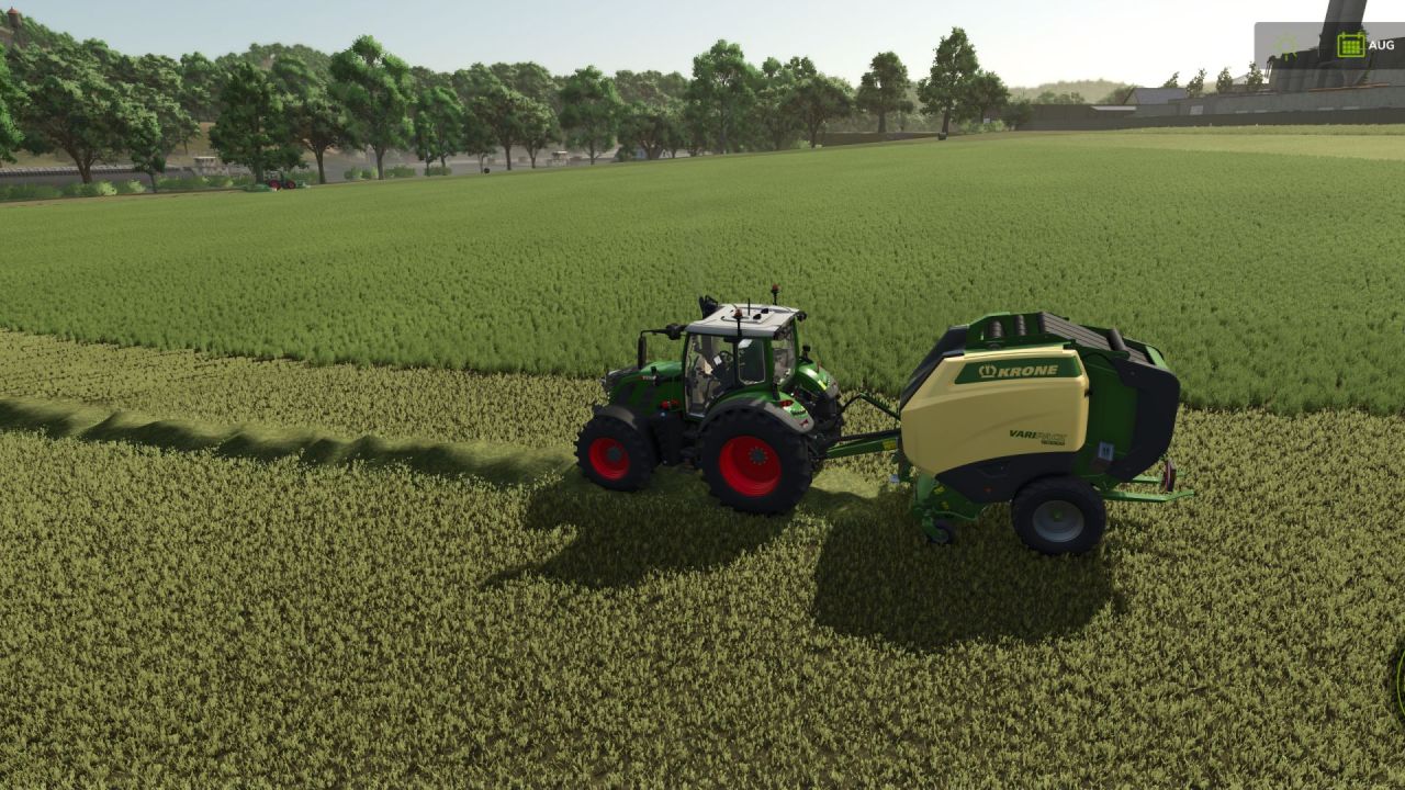Improved Round Baler for Farming Simulator 25