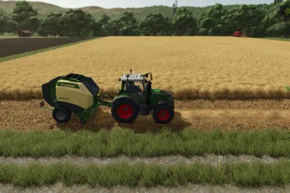 Improved Round Baler for Farming Simulator 25 — 4