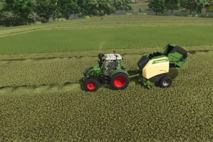 Improved Round Baler for Farming Simulator 25 — 5