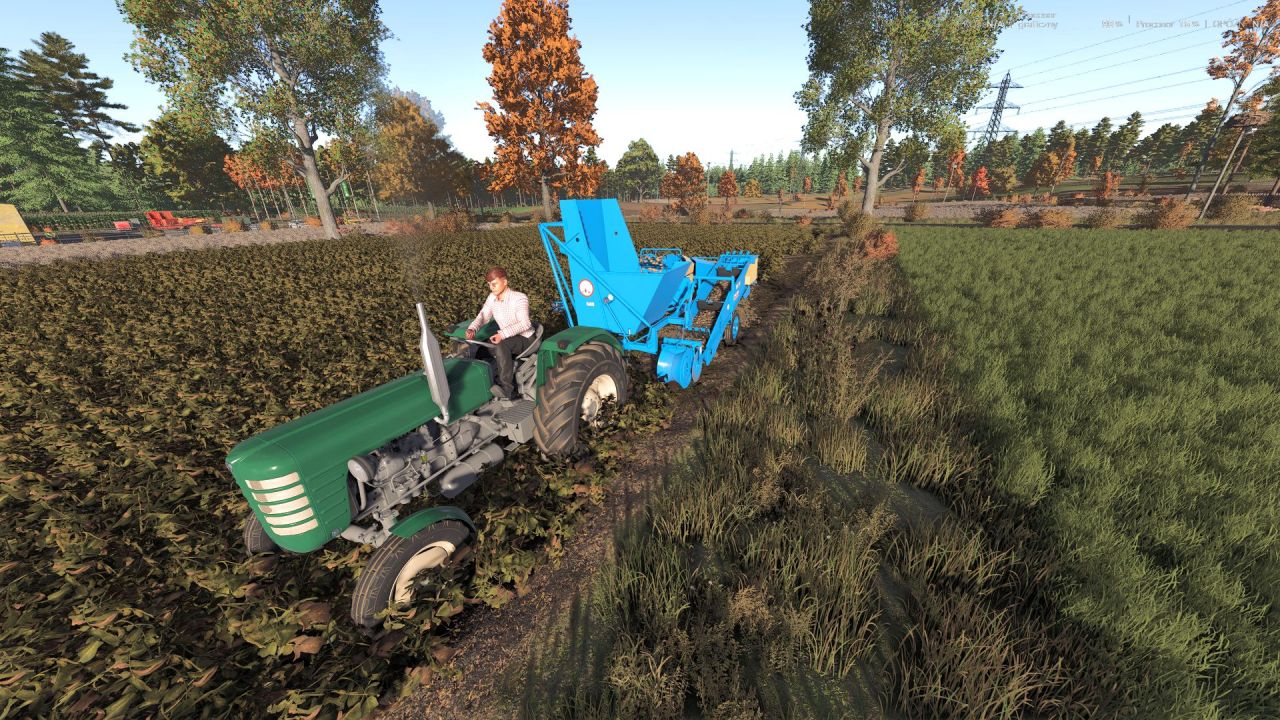 Трактор Z-643 Bolko для Farming Simulator 25