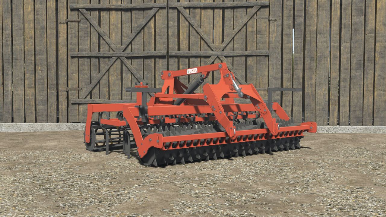 Гідравлічний плуг Unia 2.7 для Farming Simulator 25