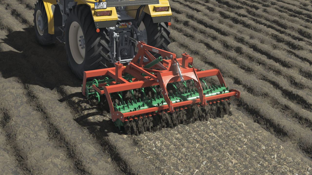 Гідравлічний плуг Unia 2.7 для Farming Simulator 25