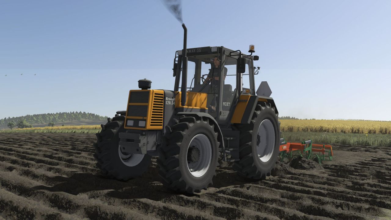 Трактор Renault 54 TZ для Farming Simulator 25