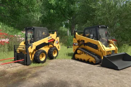 Kompaktlader Caterpillar 242D/259D für Farming Simulator 25 — 3