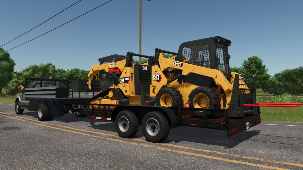 Kompaktlader Caterpillar 242D/259D für Farming Simulator 25