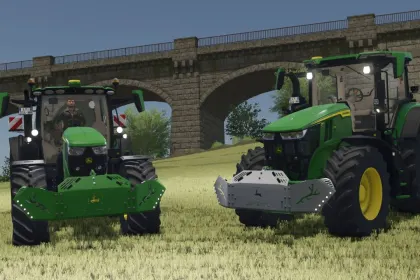 Бампер John Deere для Farming Simulator 25
