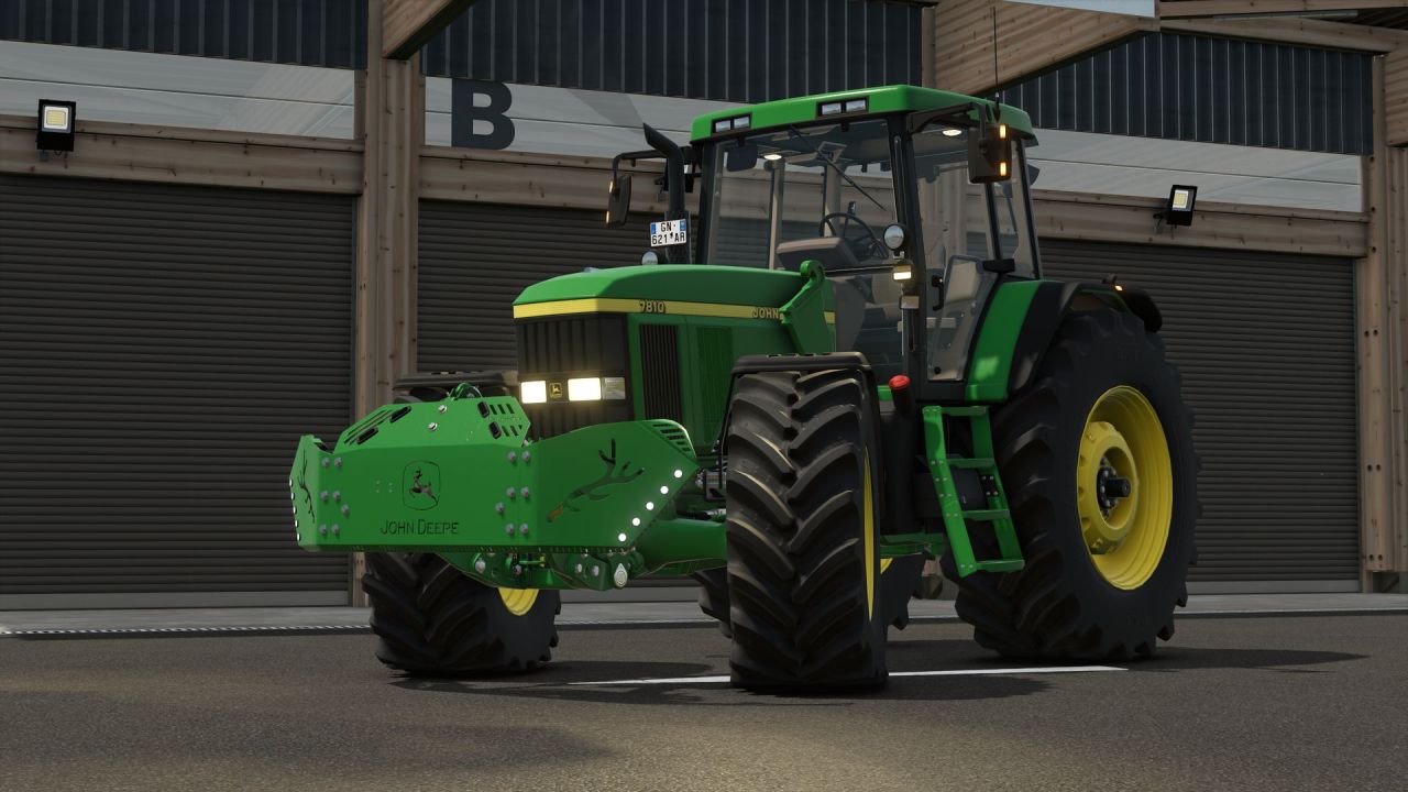 Бампер John Deere для Farming Simulator 25
