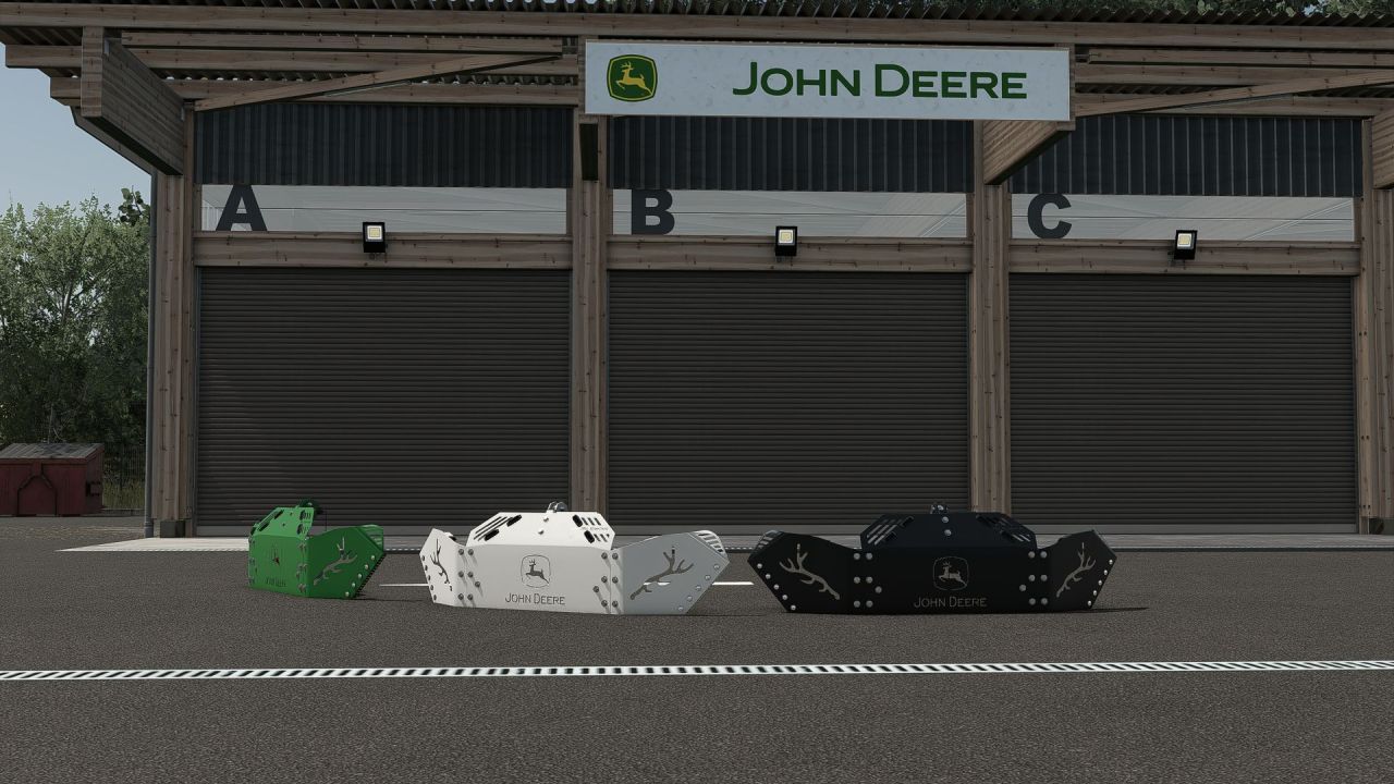 Бампер John Deere для Farming Simulator 25
