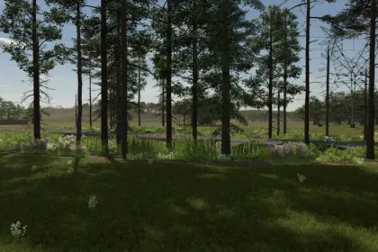 Карта Rustic Roots для Farming Simulator 25