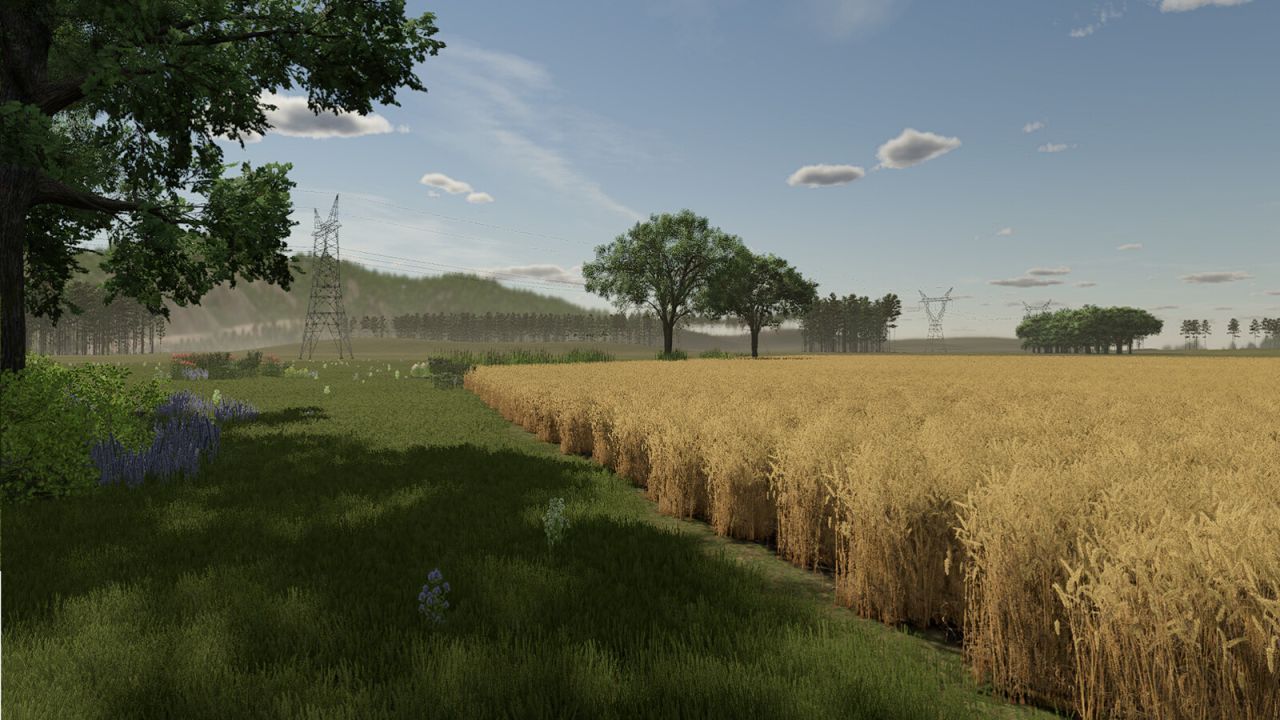 Карта Rustic Roots для Farming Simulator 25