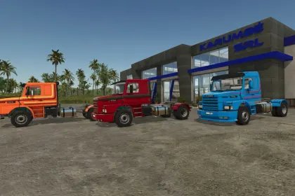 Вантажівка Scania T11X для Farming Simulator 25