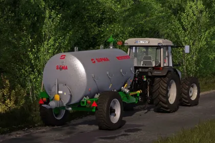 Rozrzutnik obornika Sipma WA 600 Delfin do Farming Simulator 25