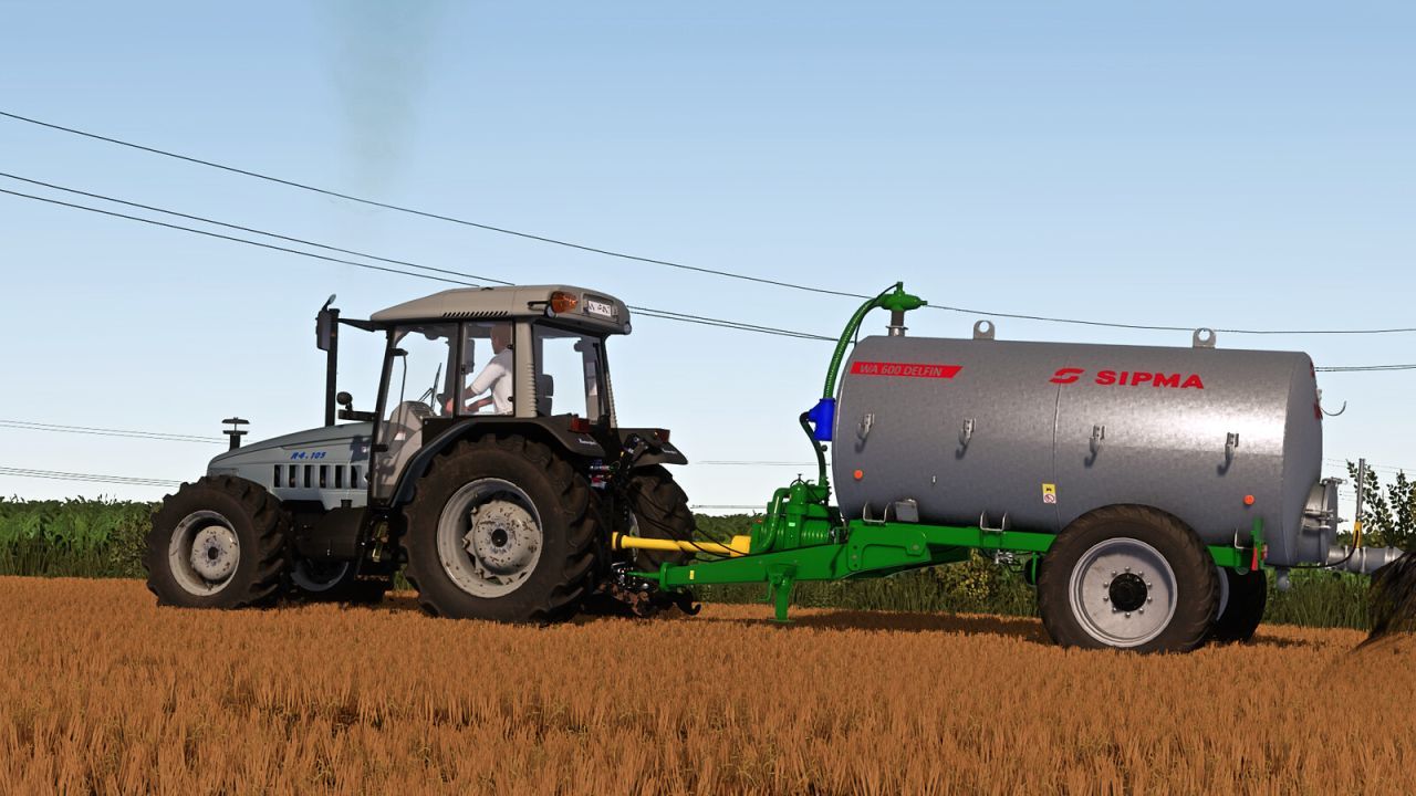 Розкидач гною Sipma WA 600 Delfin для Farming Simulator 25