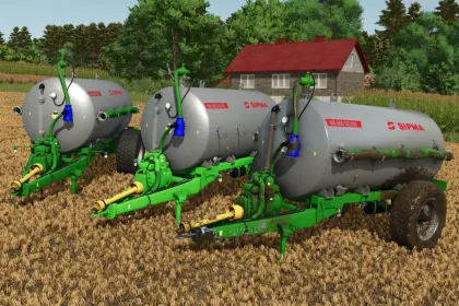 Розкидач гною Sipma WA 600 Delfin для Farming Simulator 25 — 3