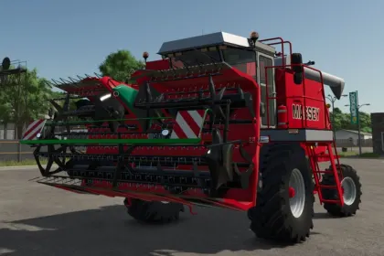 Комбайн Geringhoff Harvest Star HV660 для Farming Simulator 25