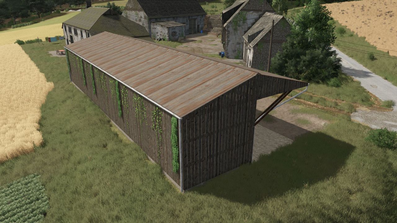 Storage Shed Le Stock Breizh for Farming Simulator 25