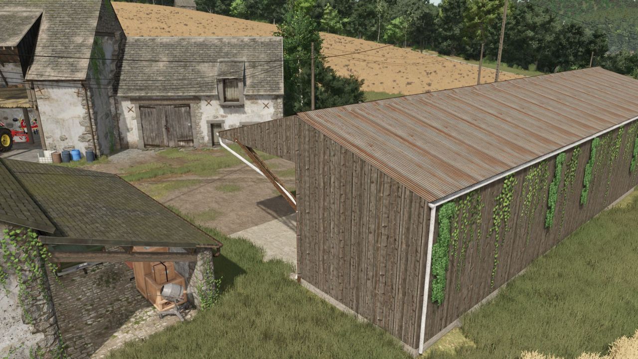 Storage Shed Le Stock Breizh for Farming Simulator 25