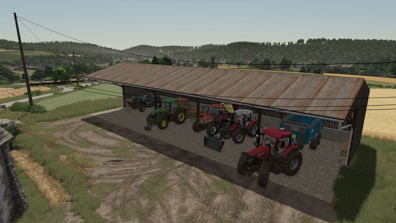 Storage Shed Le Stock Breizh for Farming Simulator 25