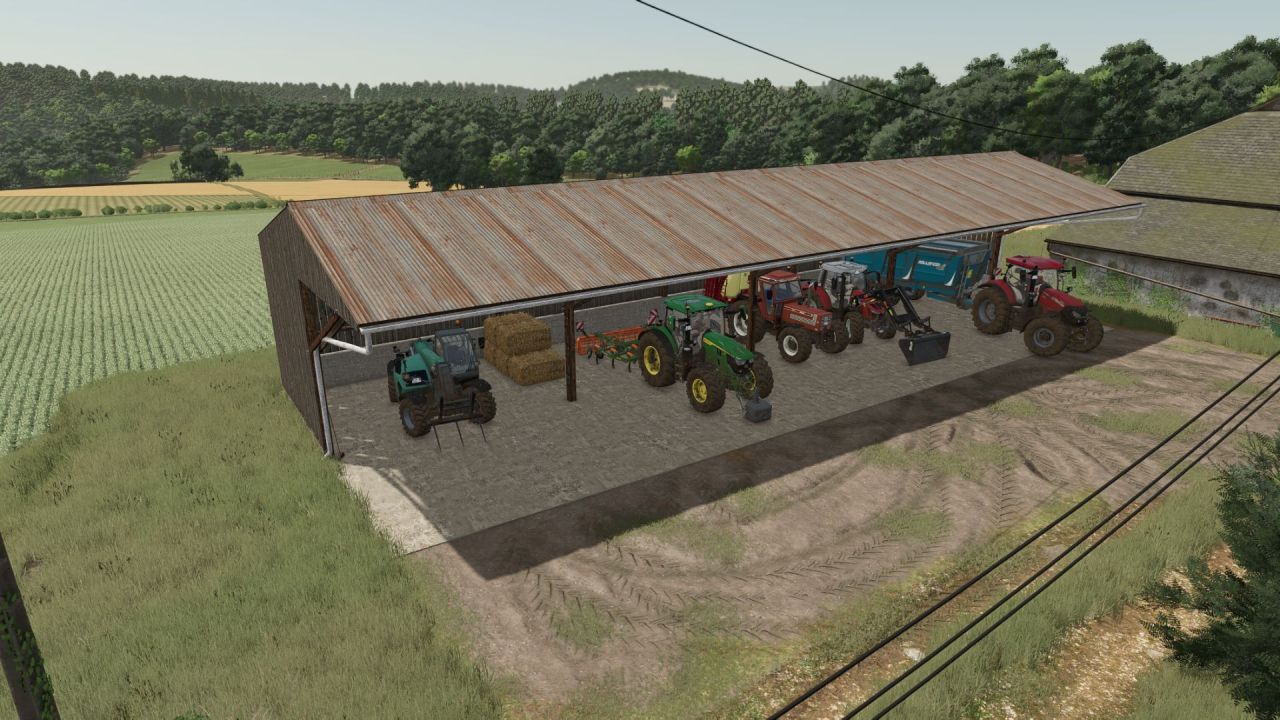 Storage Shed Le Stock Breizh for Farming Simulator 25