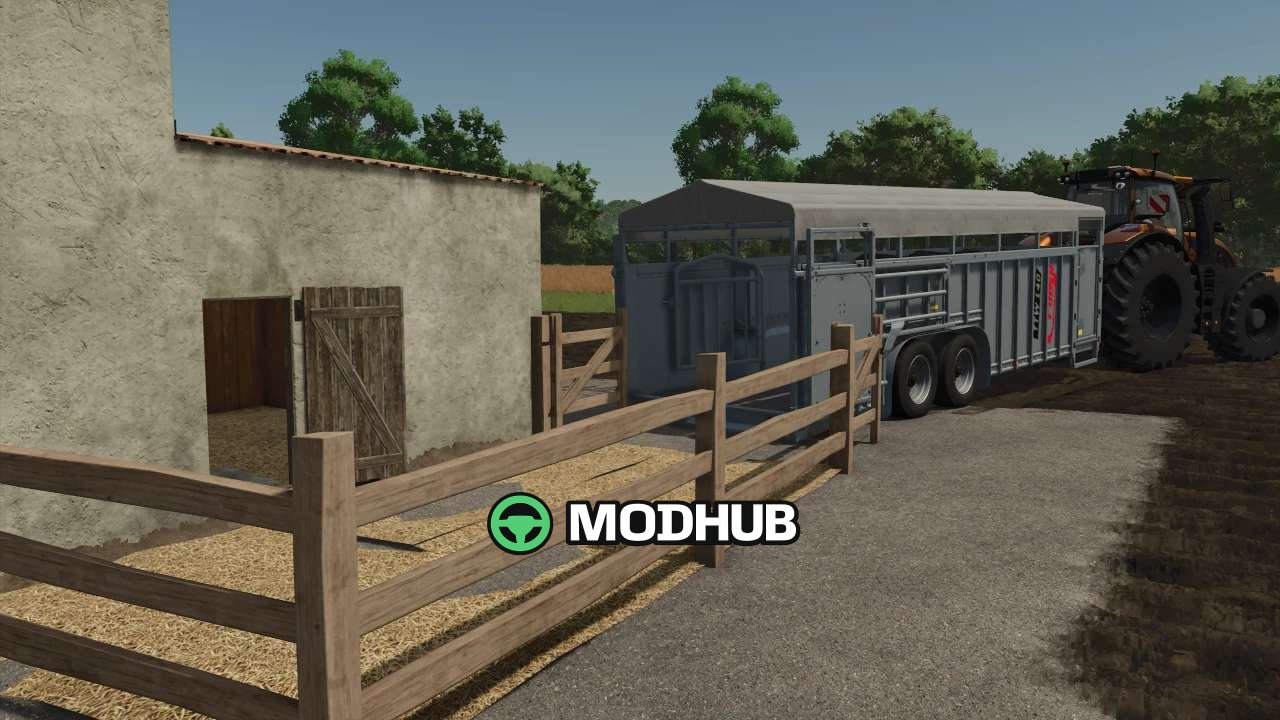 Mod for Legendary Slaughterhouse The Fleischerei v1001 for FS25 — Meat Production in Boxes