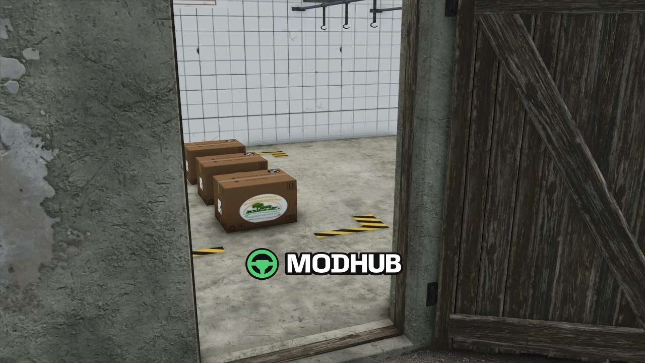 Mod for Legendary Slaughterhouse The Fleischerei v1001 for FS25 — Meat Production in Boxes