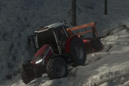 Трактор Massey Ferguson 5S Edit для Farming Simulator 25