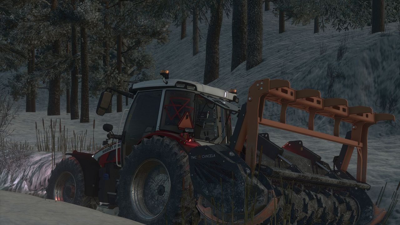 Трактор Massey Ferguson 5S Edit для Farming Simulator 25