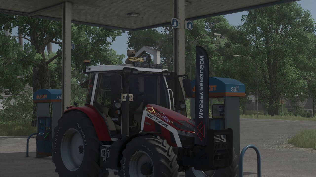Трактор Massey Ferguson 5S Edit для Farming Simulator 25
