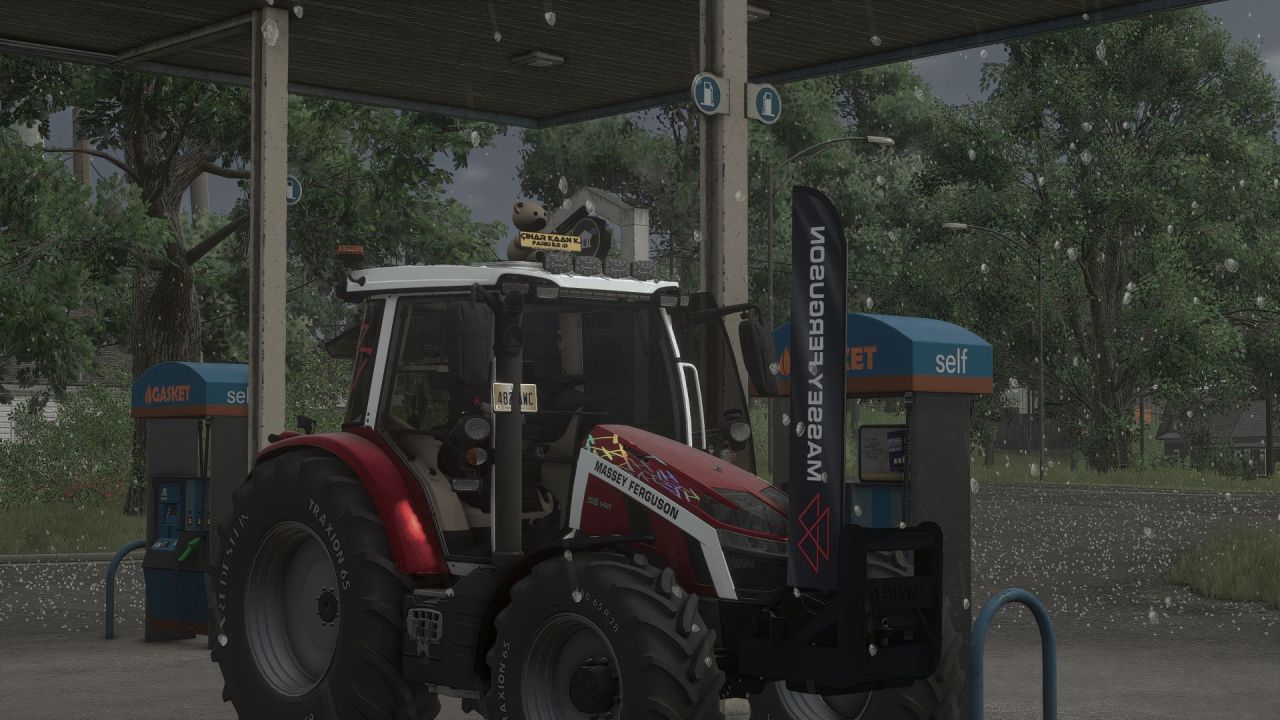Трактор Massey Ferguson 5S Edit для Farming Simulator 25