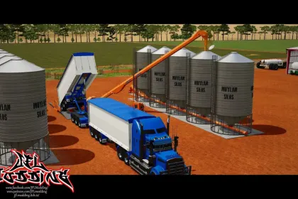 Пакет будівель Aussie для Farming Simulator 25