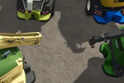 AGCO Forage Harvester Rear Weight for Farming Simulator 25 — 3