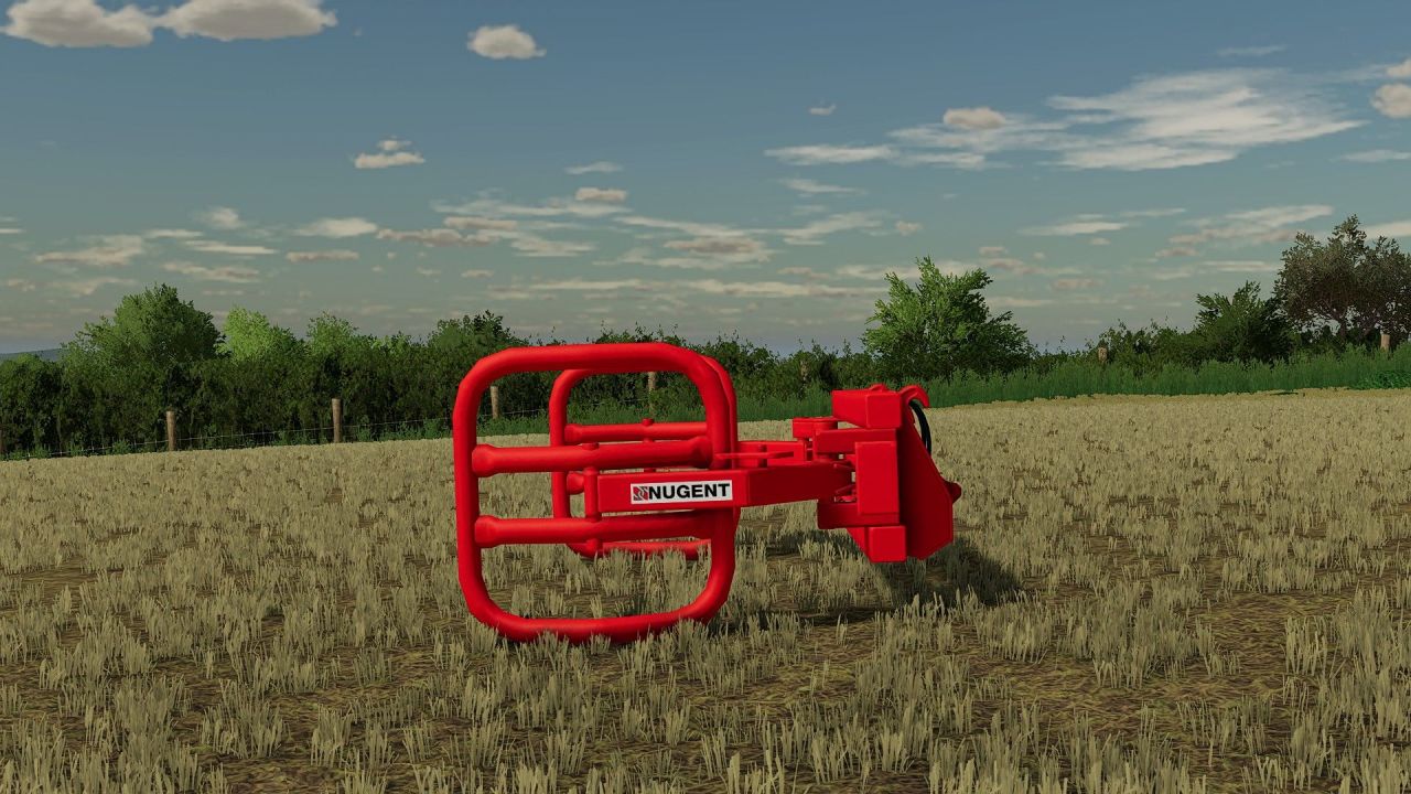 Chwytak do bel Nugent Engineering do Farming Simulator 22