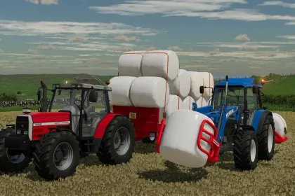 Chwytak do bel Nugent Engineering do Farming Simulator 22 — 5