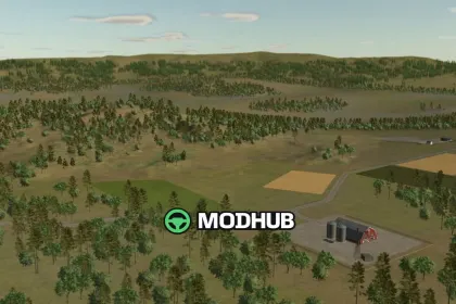 Мод на Нову Карту New Frontier v1.3.0.0 для FS25 — Легендарний Відкритий Ландшафт