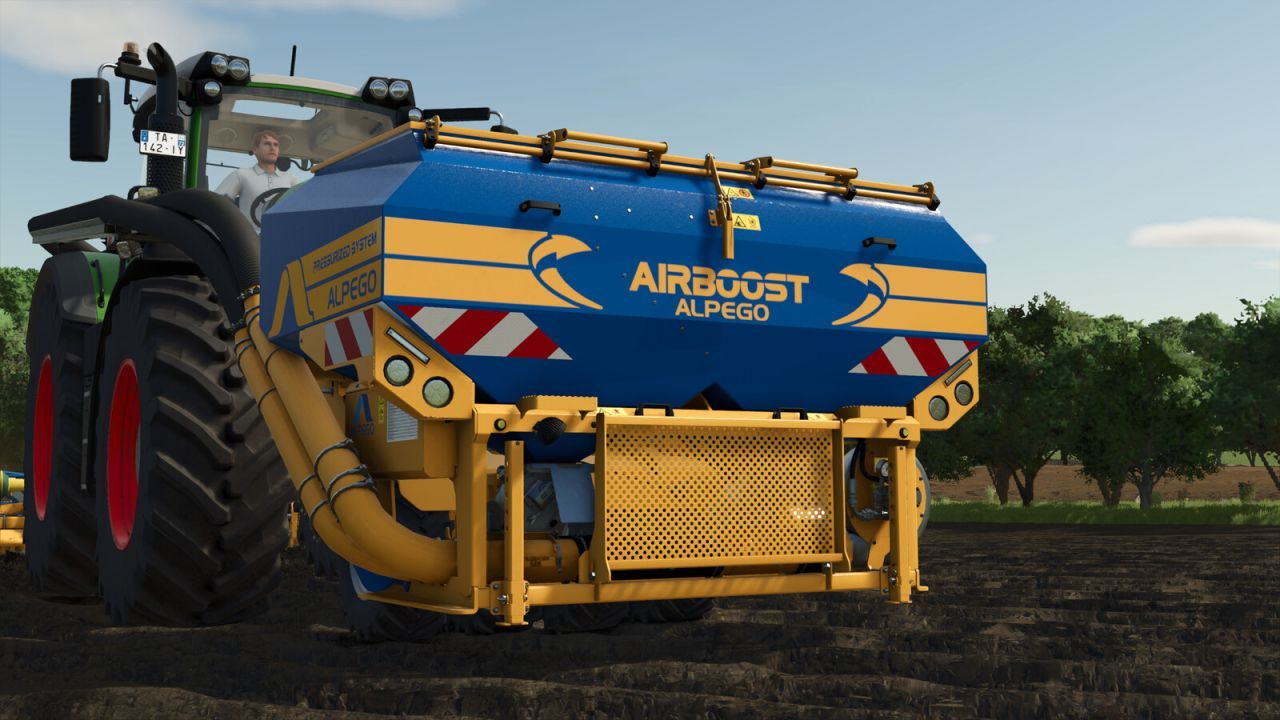 Фронтальний бункер Alpego Airboost AB2 для Farming Simulator 25