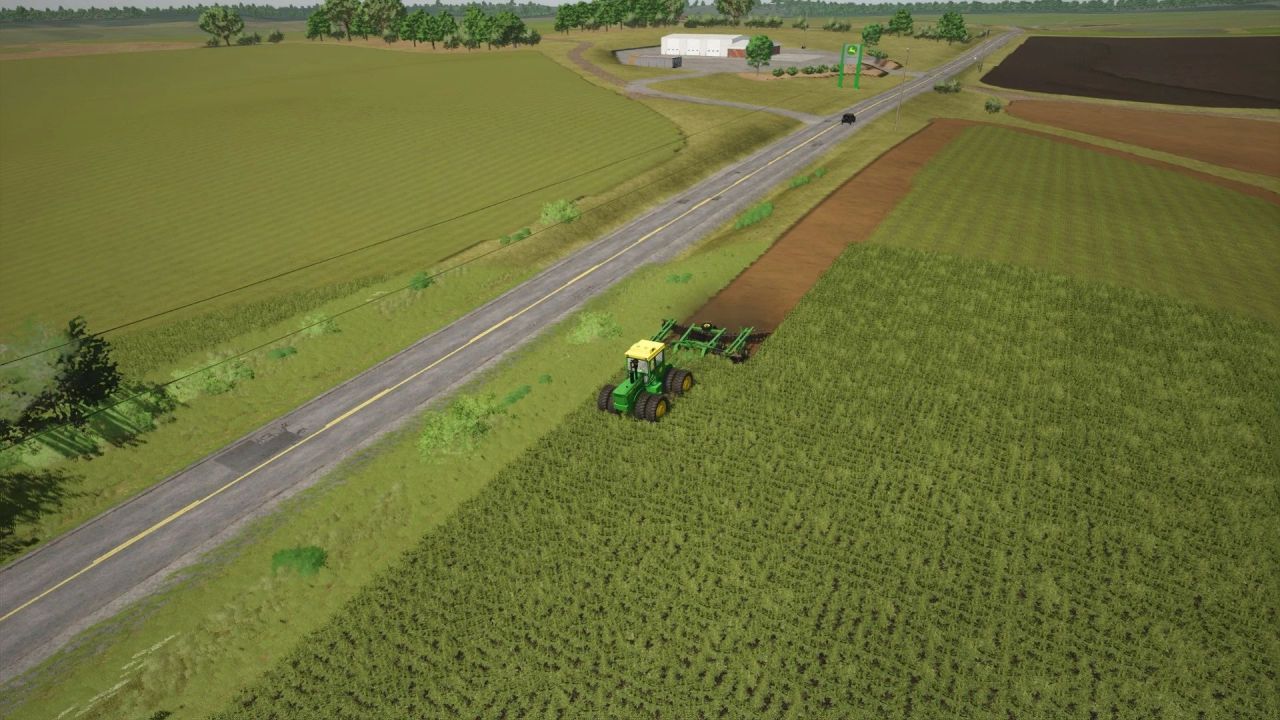 Дисковий обробник John Deere 630 22ft для Farming Simulator 25