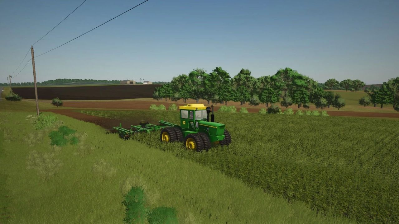 Дисковий обробник John Deere 630 22ft для Farming Simulator 25