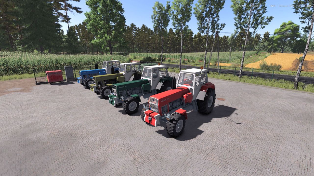 Трактор Fortschritt ZT 403 для Farming Simulator 25