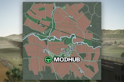 Mod für die legendäre Karte Pallegney v1220 für FS25 – Französische Lothringen mit neuen Produktionen — 2