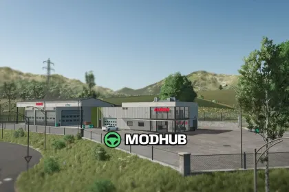 Mod für die legendäre Karte Pallegney v1220 für FS25 – Französische Lothringen mit neuen Produktionen — 4